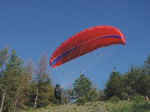 Gleitschirmfliegen