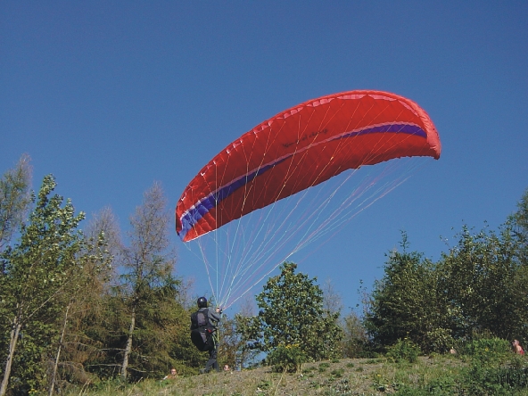 Gleitschirmfliegen