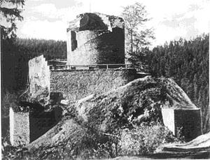 Burg Nordeck Schwarz-Weiß